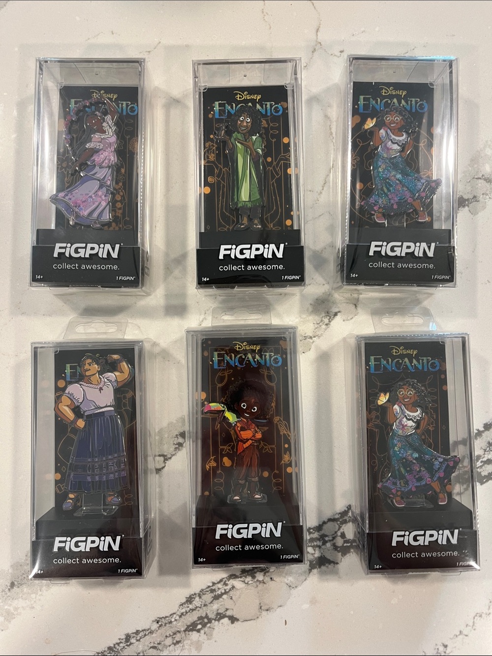 FiGPiN Disney Encanto Collectible Pin - Multicolor Set